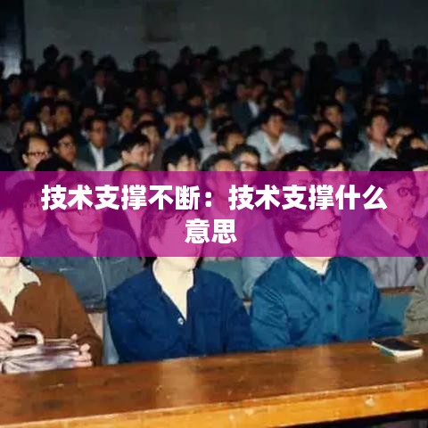 技术支撑不断：技术支撑什么意思 