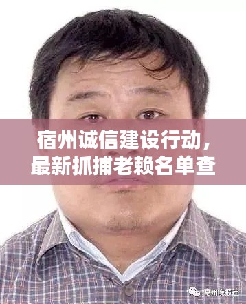 宿州诚信建设行动，最新抓捕老赖名单查询揭晓
