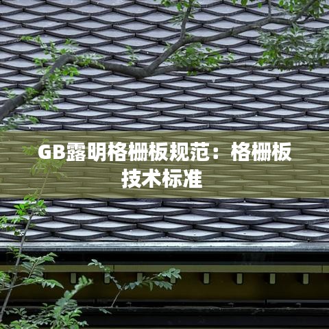 GB露明格栅板规范：格栅板技术标准 