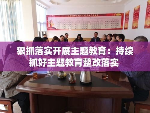 狠抓落实开展主题教育：持续抓好主题教育整改落实 