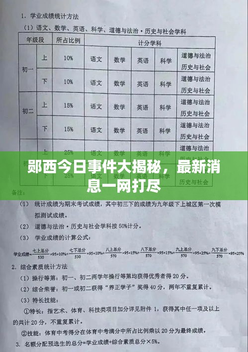 郧西今日事件大揭秘，最新消息一网打尽