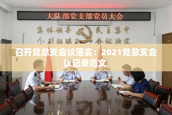 召开党总支会议落实：2021党总支会议记录范文 