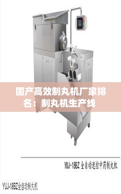 国产高效制丸机厂家排名：制丸机生产线 