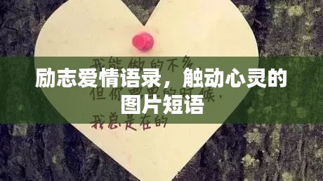 励志爱情语录，触动心灵的图片短语