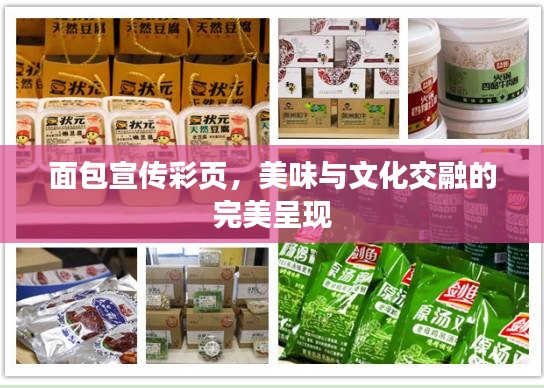 面包宣传彩页，美味与文化交融的完美呈现