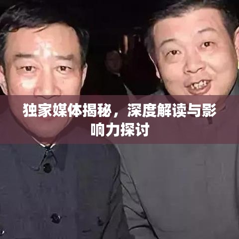 独家媒体揭秘，深度解读与影响力探讨
