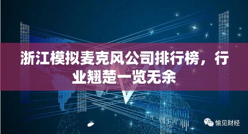 浙江模拟麦克风公司排行榜，行业翘楚一览无余