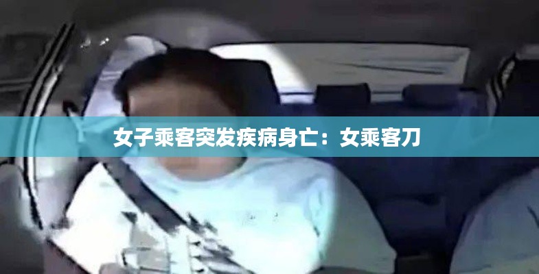 女子乘客突发疾病身亡：女乘客刀 