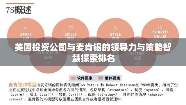 美国投资公司与麦肯锡的领导力与策略智慧探索排名