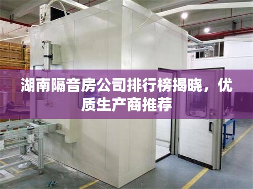 湖南隔音房公司排行榜揭晓，优质生产商推荐