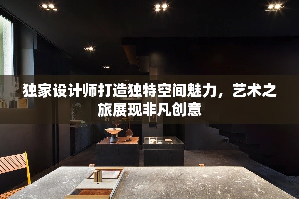 独家设计师打造独特空间魅力，艺术之旅展现非凡创意