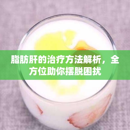 脂肪肝的治疗方法解析，全方位助你摆脱困扰