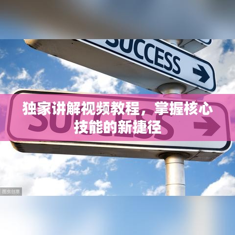 独家讲解视频教程，掌握核心技能的新捷径