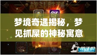 梦境奇遇揭秘，梦见抓屎的神秘寓意，百度带你探索梦境奥秘！