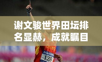 谢文骏世界田坛排名显赫，成就瞩目