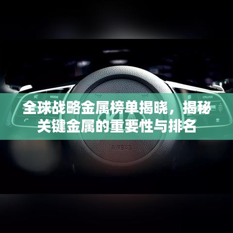 全球战略金属榜单揭晓，揭秘关键金属的重要性与排名