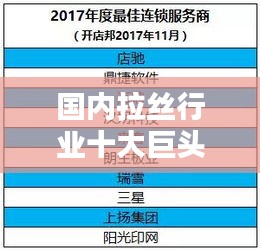 国内拉丝行业十大巨头排名榜单揭晓