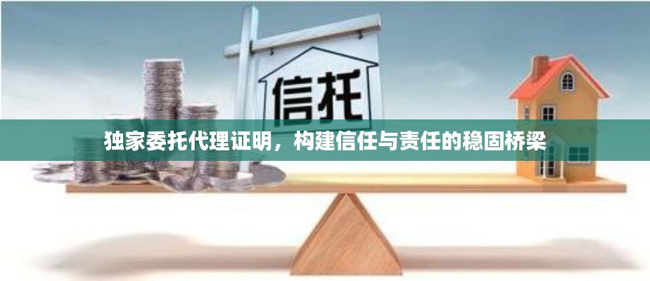 独家委托代理证明，构建信任与责任的稳固桥梁