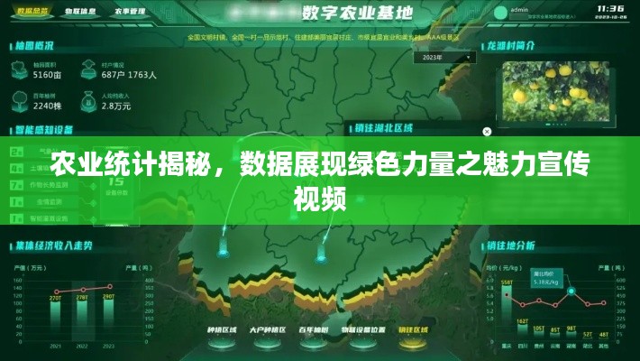 农业统计揭秘，数据展现绿色力量之魅力宣传视频