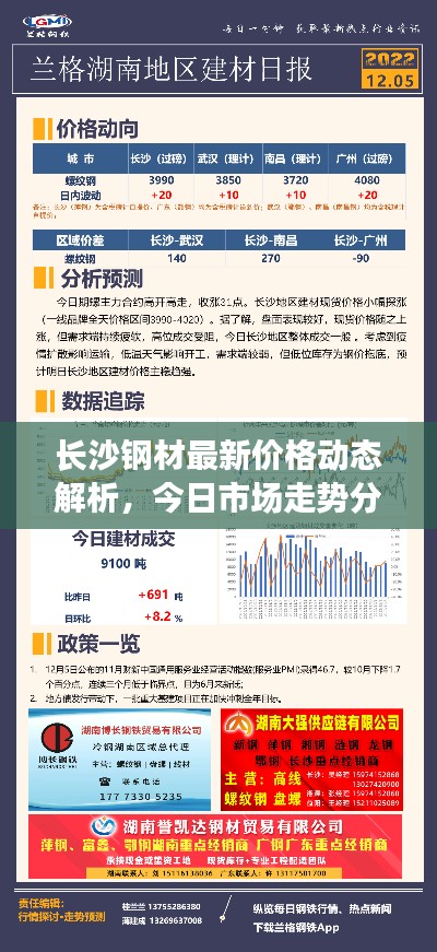 长沙钢材最新价格动态解析，今日市场走势分析