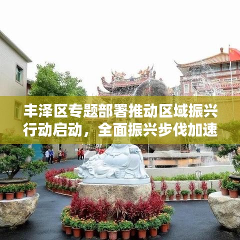 丰泽区专题部署推动区域振兴行动启动，全面振兴步伐加速