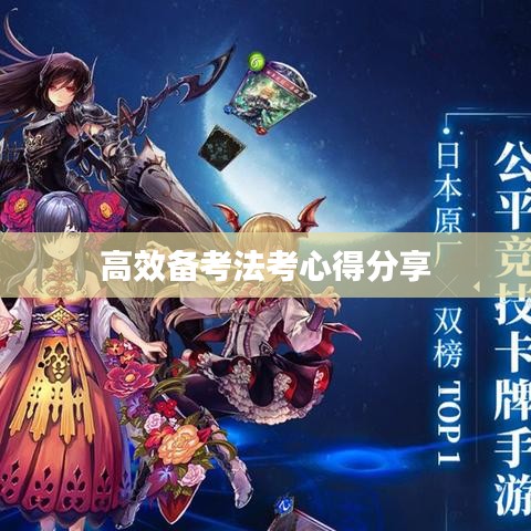 高效备考法考心得分享