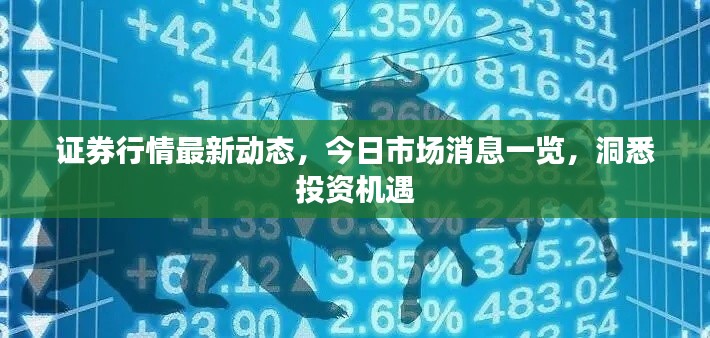 证券行情最新动态，今日市场消息一览，洞悉投资机遇