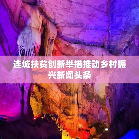 连城扶贫创新举措推动乡村振兴新闻头条