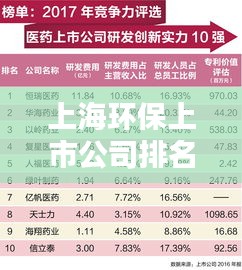 上海环保上市公司排名揭晓，影响力深度解析
