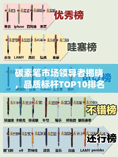 碳素笔市场领导者揭晓，品质标杆TOP10排名大比拼！