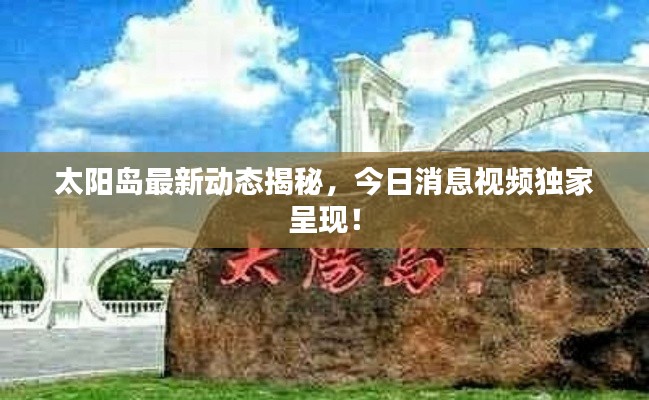 太阳岛最新动态揭秘，今日消息视频独家呈现！
