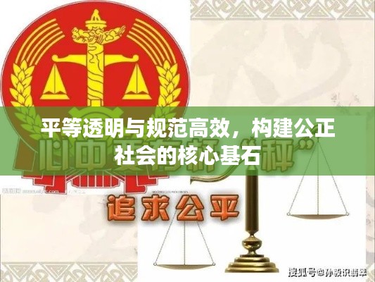 平等透明与规范高效，构建公正社会的核心基石