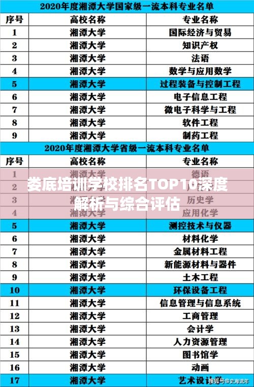娄底培训学校排名TOP10深度解析与综合评估
