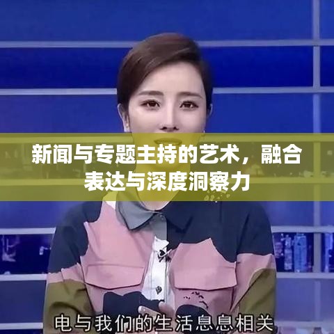 新闻与专题主持的艺术，融合表达与深度洞察力