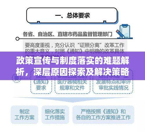 政策宣传与制度落实的难题解析，深层原因探索及解决策略