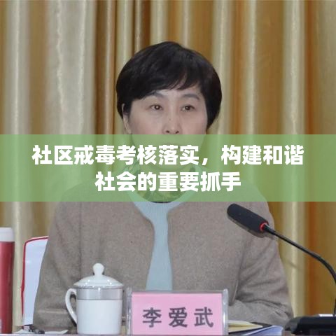 社区戒毒考核落实，构建和谐社会的重要抓手