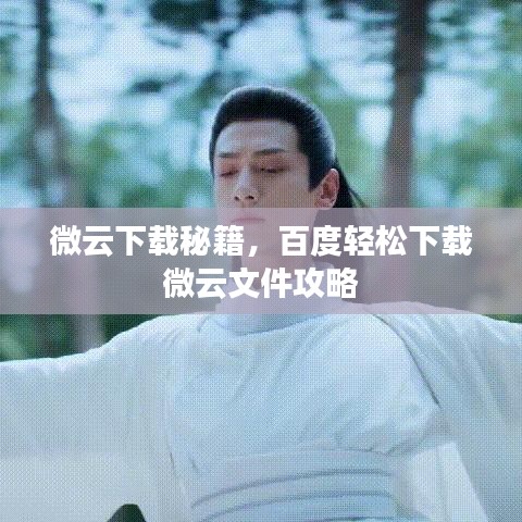 微云下载秘籍，百度轻松下载微云文件攻略