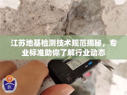 江苏地基检测技术规范揭秘，专业标准助你了解行业动态