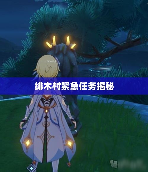 绯木村紧急任务揭秘