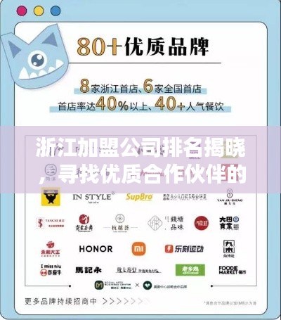 浙江加盟公司排名揭晓，寻找优质合作伙伴的指南