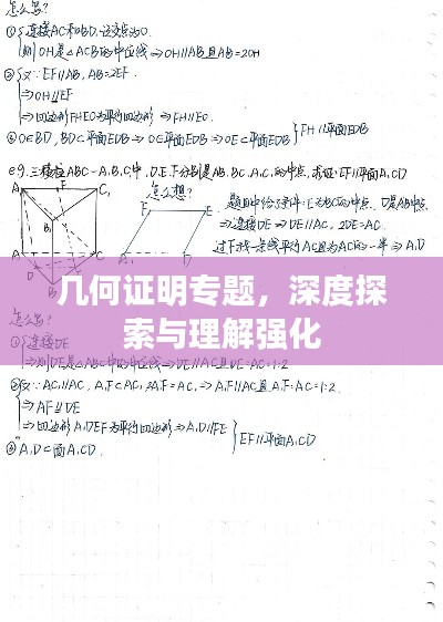 几何证明专题，深度探索与理解强化