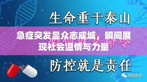 急症突发显众志成城，瞬间展现社会温情与力量